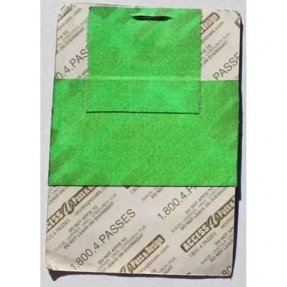 Vtg All Access Backstage Working CREW Pass VIP Sticker- 2004 Incubus U.S. TOUR - Picture 2 of 2